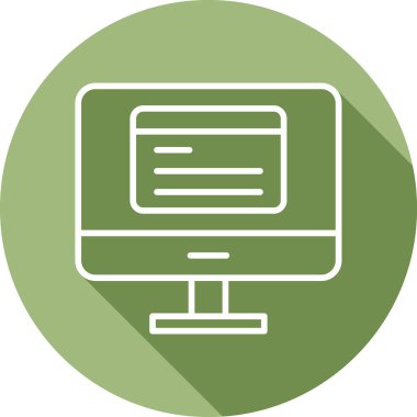 Simge kodlanıyor. Yazılım Geliştirme İşareti, Vektör İllüstrasyonu 