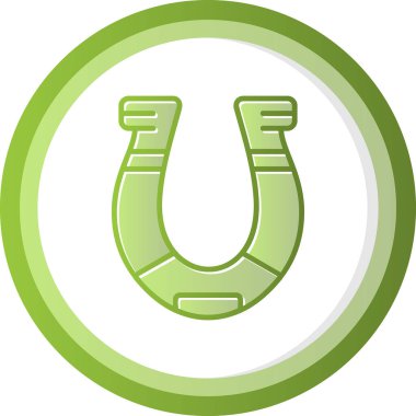 At nalı. Web simgesi basit illüstrasyon 