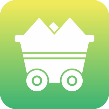 cart web simgesi basit illüstrasyon 