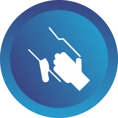 Tutma Eller simgesi, vektör illüstrasyonu 