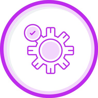 Web simgesi basit illüstrasyon ayarlanıyor