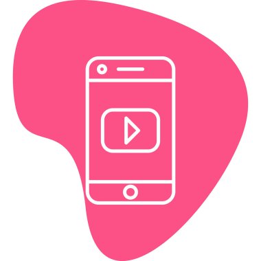 vektör çizimi sosyal medya simge 