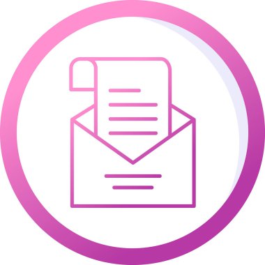 harf simgesi, vektör illüstrasyonu 