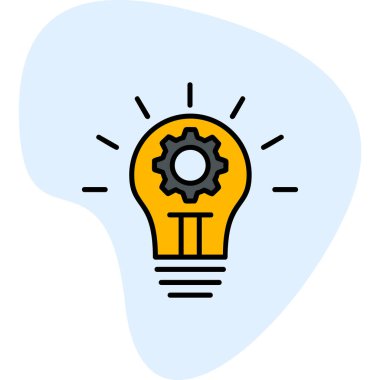 Yenilik simgesi vektör illüstrasyonu