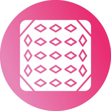 Döşeme. Web simgesi basit illüstrasyon