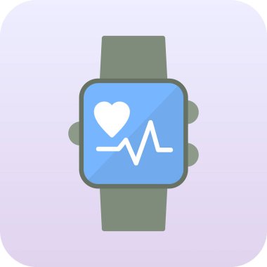vector illustration of smart watch 