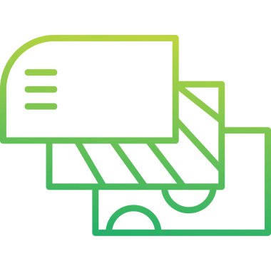 Toprak simgesinin vektör illüstrasyonu 