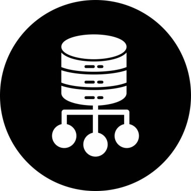 ağ web simgesi, vektör çizim 