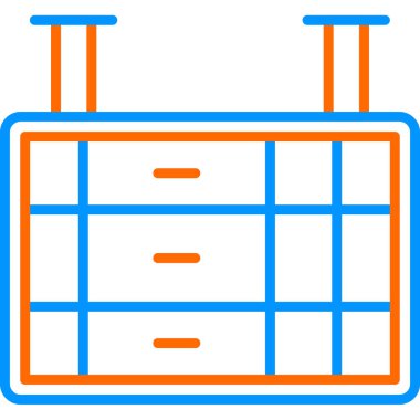 Puan tablosu simgesi, vektör illüstrasyonu basit tasarım