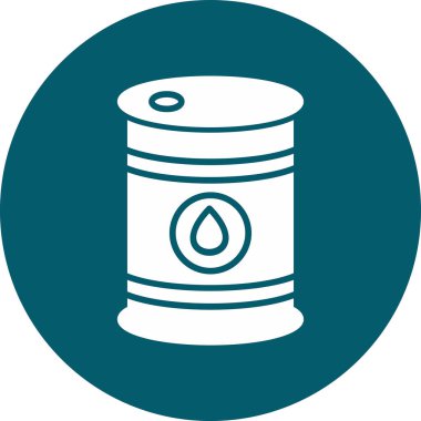 Petrol varil simge vektör çizim