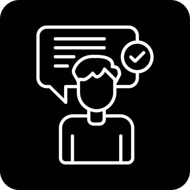 Karar Web simgesi vektör illüstrasyonu oluşturma