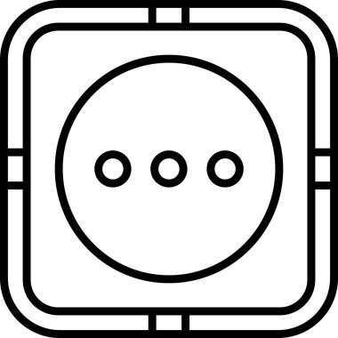 kamera fotoğraf simgesi ana hat biçiminde