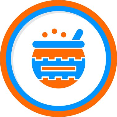 Kazan var. Web simgesi basit illüstrasyon