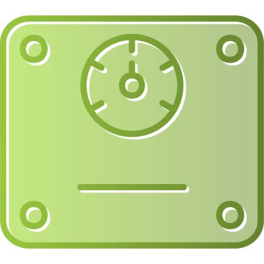 Taslak biçimdeki ağırlık simgesi 