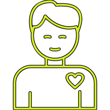 Gönüllü ağ simgesi basit illüComment