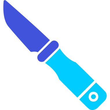 bıçak simgesi vektör illüstrasyonu