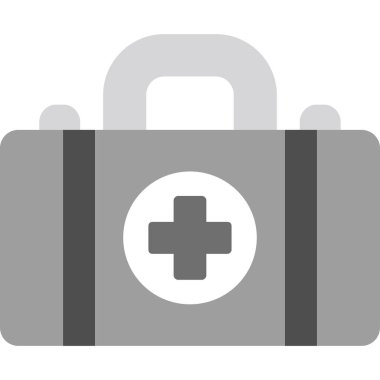ilk yardım kutusu vektör simgesi 