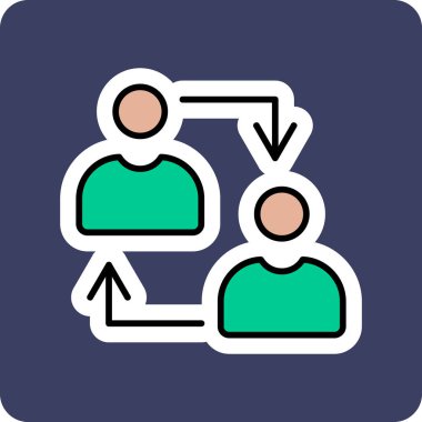 Web simgesi vektör illüstrasyonunu transfer et 