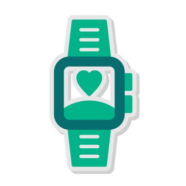vector illustration of smart watch 