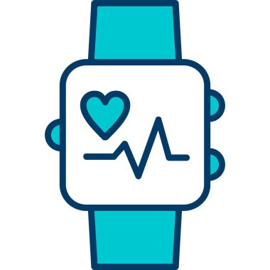 vector illustration of smart watch 