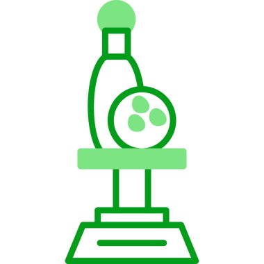 Bowling ödülü ikonu web tasarımı 