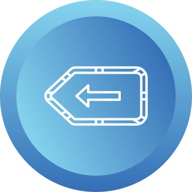 Arkaplan veya ok simgesinin vektör çizimi