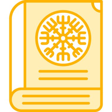 kitap simgesi, vektör illüstrasyonu basit tasarım