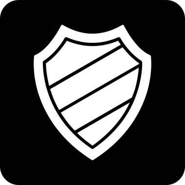 kalkan simgesi web basit illüstrasyon