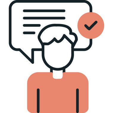 Karar Web simgesi vektör illüstrasyonu oluşturma