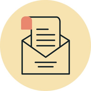 harf simgesi, vektör illüstrasyonu 