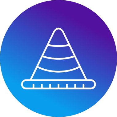 koni simgesi, vektör illüstrasyonu basit tasarım