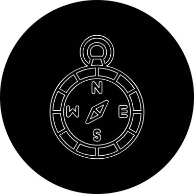 Pusula simgesi vektör resimlemesi 