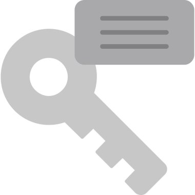 Anahtar kelime web simgesi. vektör illüstrasyonu