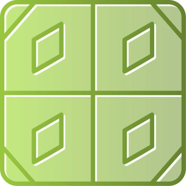 Döşeme. Web simgesi basit illüstrasyon