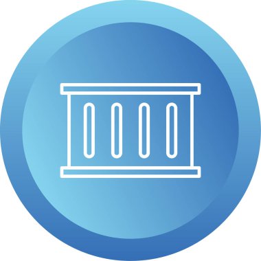 kabuk ağ simgesi vektör illüstrasyonu