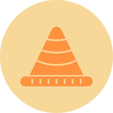 koni simgesi, vektör illüstrasyonu basit tasarım