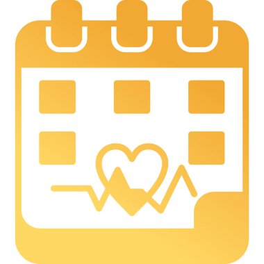 Takvim web simge vektör çizim