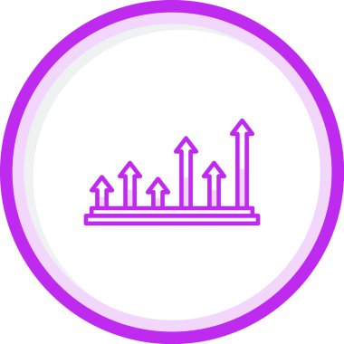 Sonuçlar düz simge, vektör illüstrasyonu