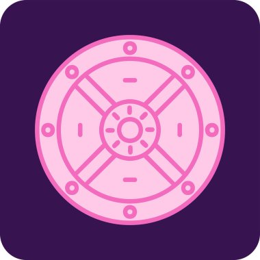 Ağ için koruma kalkanı vektör simgesi 