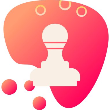 pul simgesi, vektör illüstrasyonu basit tasarım