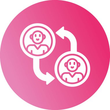 nişan simgesi, basit vektör çizim