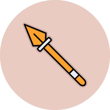 Spear icon vector illustration