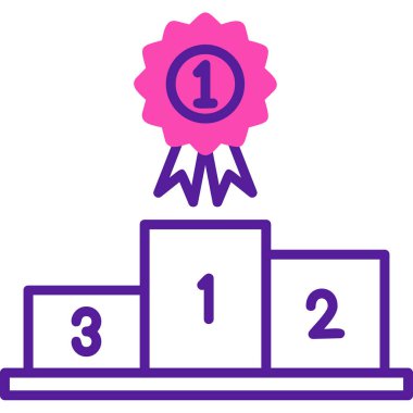 İlk Konum web simgesi, vektör illüstrasyonu