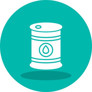 Petrol varil simge vektör çizim