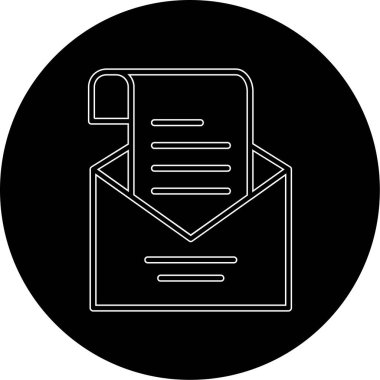 harf simgesi, vektör illüstrasyonu 