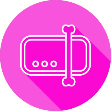 Dosyayı yeniden adlandır. Web simgesi basit illüstrasyon