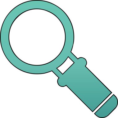 Ara. Web simgesi basit illüstrasyon 