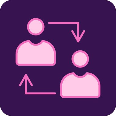 Web simgesi vektör illüstrasyonunu transfer et 