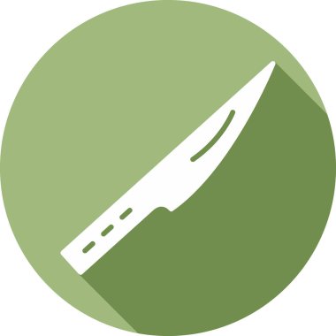 bıçak simgesi vektör illüstrasyonu