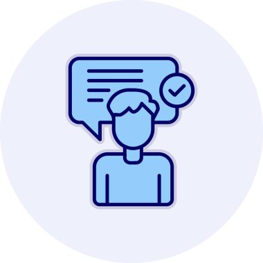 Karar Web simgesi vektör illüstrasyonu oluşturma